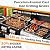 EROMMY 2-in-1 Dual Fuel Propane & Charcoal Grill Combo with Side Burner, Porcelain-Enameled Cast Iron Grates, 646SQIN Large Cooking Area for Outdoor Patio Backyard Barbecue & Party Events