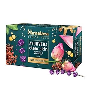 Himalaya Ayurveda Clear Skin Soap, 75 g (Pack of 6)