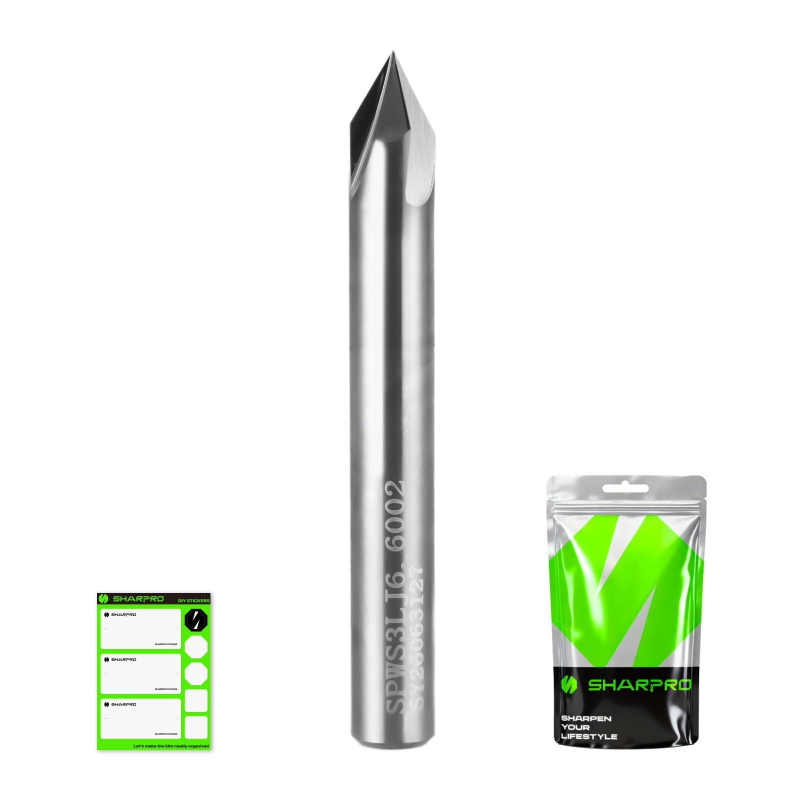 60 Degree V-Bit Router Bit - CNC & Hand Tools -19