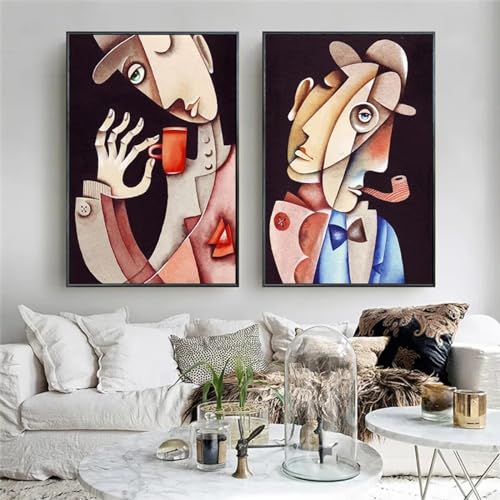 Image d'art mural Picasso pour sublimer la décoration murale du salon