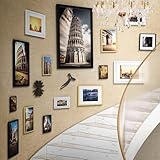wyewye A3 Picture Frame 3 Pack, Wood A3 Frame with A4 Mount for 29.7 x 42 cm Photo, Only Wall Hanging, Plexiglass, Black - Image 7