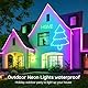 AILBTON 6m Neon Led Strip,Flexible Neon LED Streifen,Control with App/Remote,Multiple Modes,Music Sync Gaming RGB Led Strip Lights