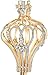 JamingHG Royal Cross Christmas Scepter Magic Party Wand Pageant (Gold)