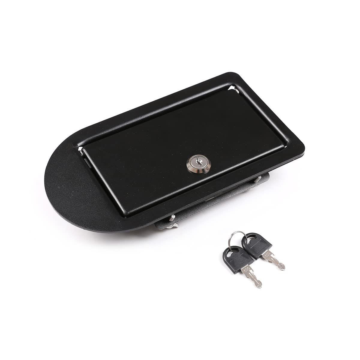 Bouchon de réservoir automatique avec clé Convient pour Land Rover Defender 2004-2019, bouchon de réservoir anti-vol pour Land Rover Defender accessoires, verrouillage de porte de réservoir