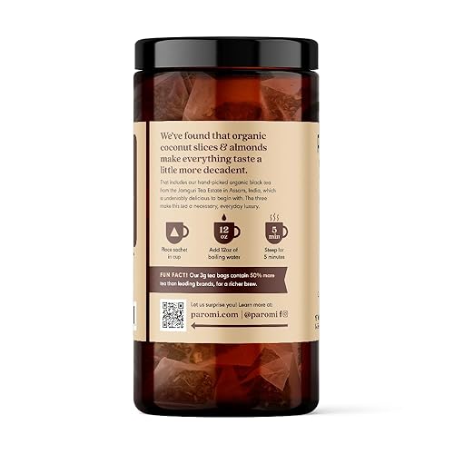 Vista 101 de Bolsas de té negro Pyramid.