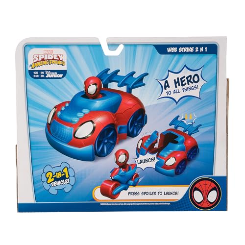MARVEL Spidey Véhicule Web Strike 2 en 1 - vue 10