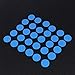 BESPORTBLE 200pcs Colorful Round Counting Chips for Learning Games Plastic Slices for Home School Activities for Math Manipulatives Bingo Events and Hands Education Blue