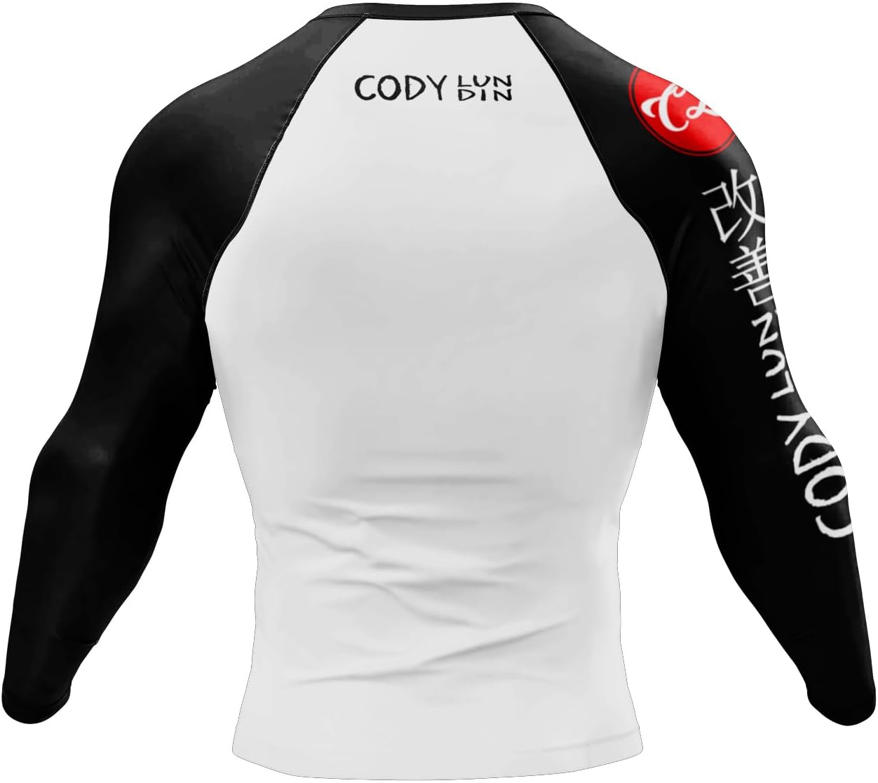 Red Plume Men’s Athletic Long Sleeve Compression Shirts/Men’s Cool Compression Top for Sports
