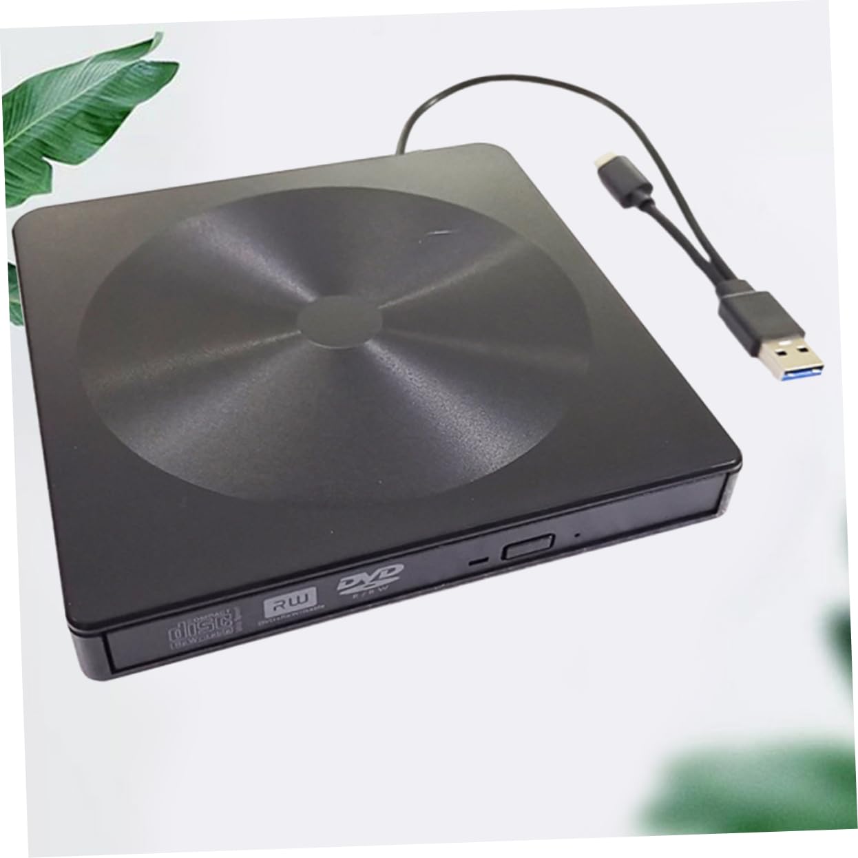 SHINEOFI Masterizzatore CD/Dvd Esterno USB 3.0 Interfaccia USB Type-C, Portatile in ABS, per Laptop e Desktop