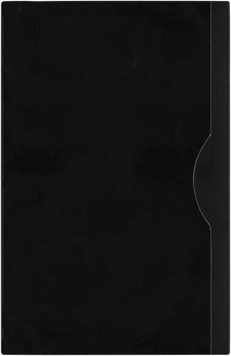 StoreSMART Plastic File Jackets - Legal Size 8.5" x 14" - 10-Pack - Black - FJ2390-BK-10