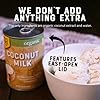 Organic Coconut Milk by Nature’s Greatest Foods - 13.5 Oz - No Guar Gum, No Preservatives – Gluten Free, Vegan and Kosher - 17-19% Coconut Milk Fat, Unsweetened (Pack of 12)