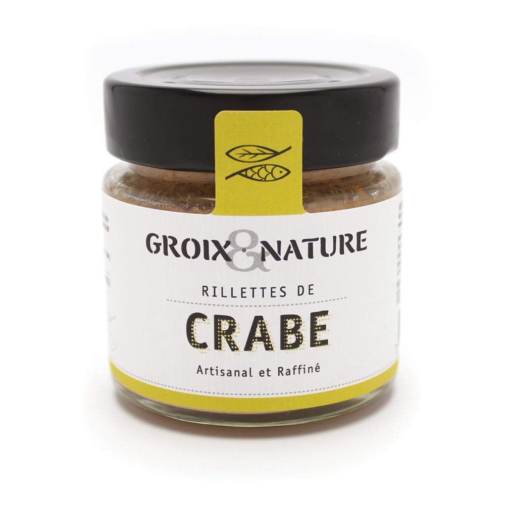 Groix et Nature, Französische Feinkost, Krabben Rilletten, bretonische Art, 100 g