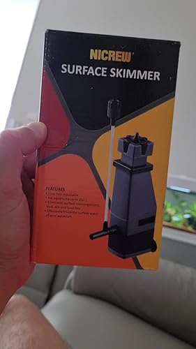 Skimmer Superficie Acquario Coralis200 - Rimuove Patina Oleosa E Impurit&agrave; - Per Acqua Dolce E Marina