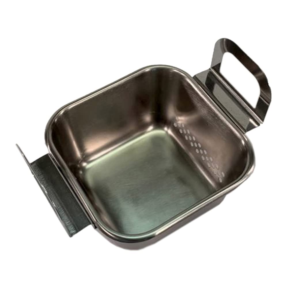 Branson 100-410-160 Stainless Steel Perforated Tank Insert Tray for Model 1800 Bransonic Ultrasonic Cleaners, 0.5gal Capacity