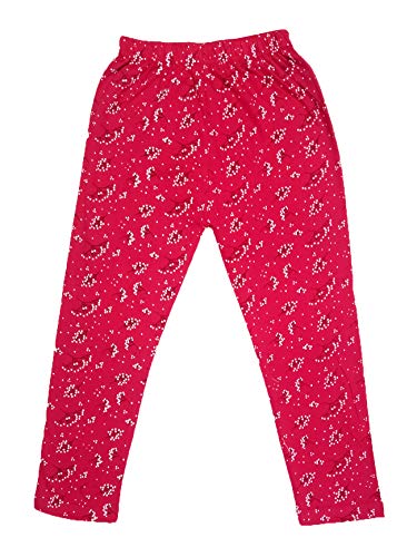 Image of indi weaves Girls Super Soft Cotton Solid Capri Pants Pack of 2