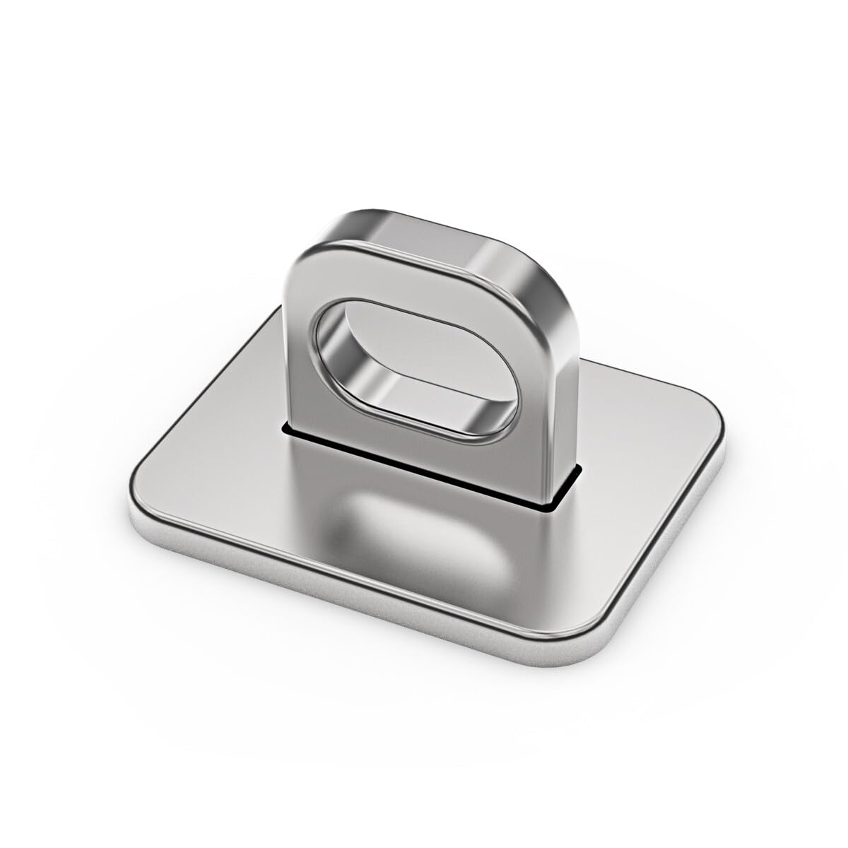 Compulocks Anchoring Point for Security Cable Locks Silver