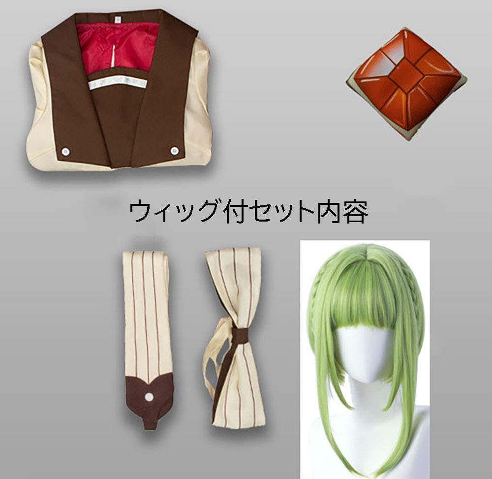 七峰桜 地縛少年花子くん コスプレ 衣装 ウィッグ付き フルセット Amazon.co.jp: ウィッグ付七峰桜コスプレ衣装5点セット 七峰桜