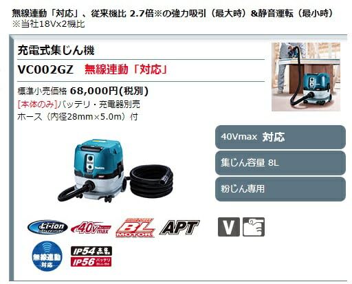 Amazon | マキタ(Makita) 充電式集じん機 40Vmax バッテリ・充電器別売