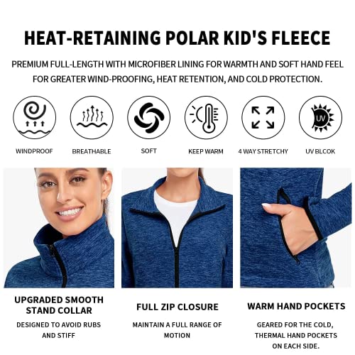 Soneven Giacca in pile da donna leggera con