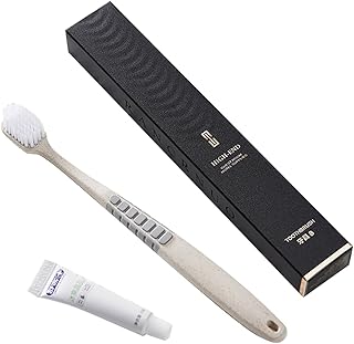 AIMALL Five - Star Hotel Disposable Toiletries Set, Toothbrush with Toothpaste, Shampoo, Shower Gel, Soap, Complete Hospit...