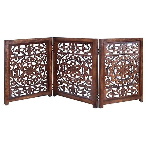 Wooden Foldable Pet Dog Safety Gate - 3 Panel 20