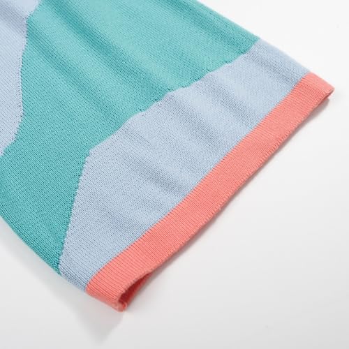 OXKNIT Men's Casual Shorts 1960s Mod Style Knit Retro Summer Beach Stretch Golf Athletic Sports Shorts4