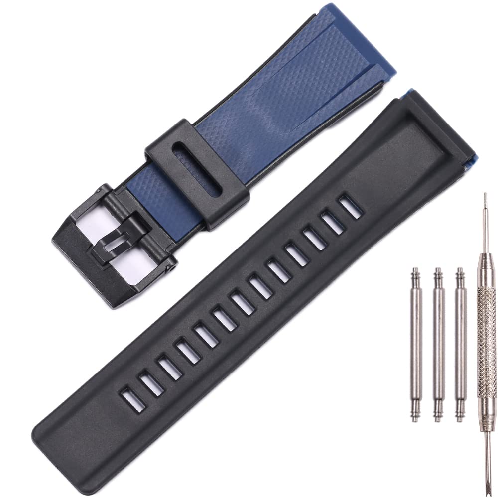 Kit Accessoires De Fixation Casio Pour Bracelets PRG-600-1 - Ensemble De Pièces De Rechange En Résine/textile Noir - Neuf Avec étiquette
