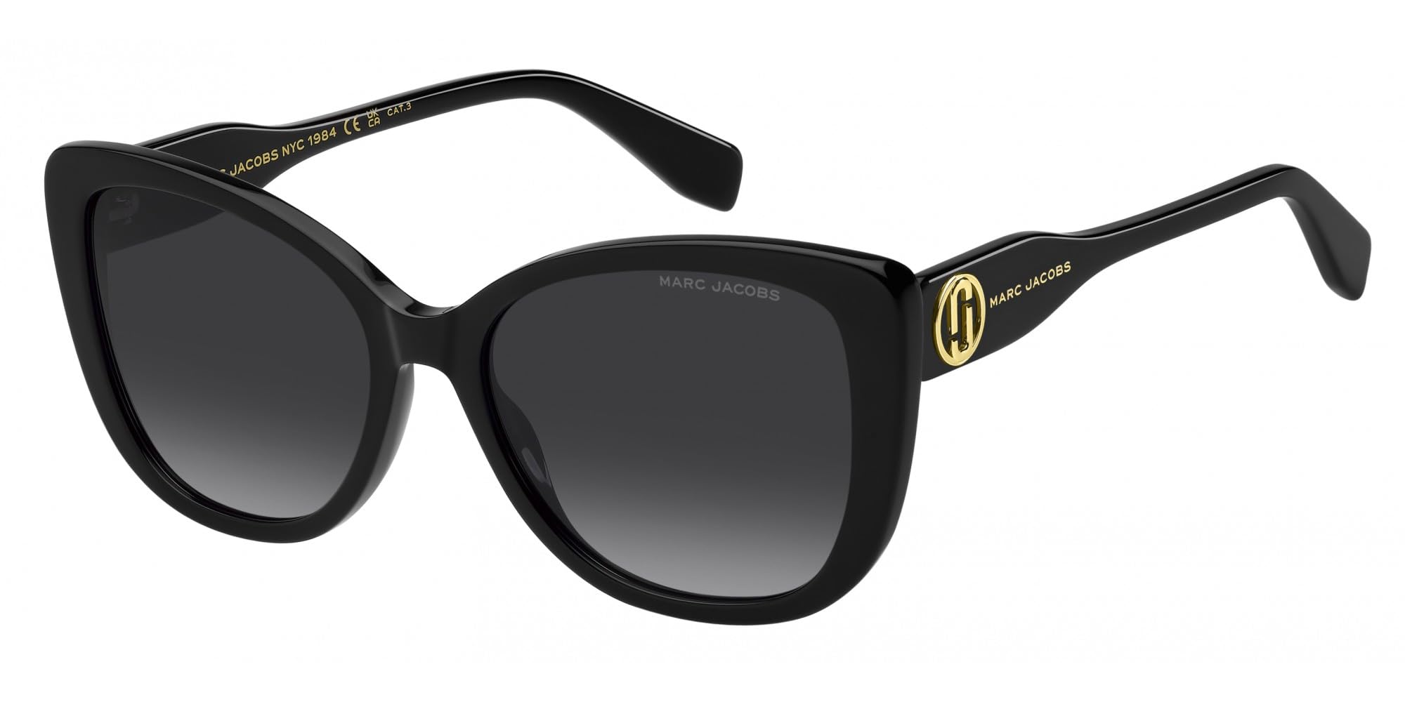 THE MARC JACOBS Brille MARC 815/S Größe 55-17 mm Schwarz/Eye size: 55 - Bridge size: 17