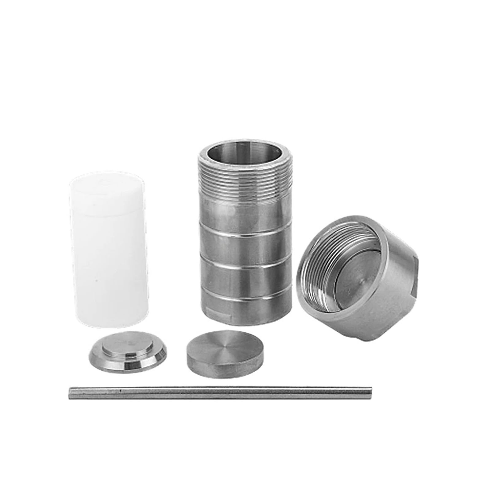Reactor de síntesis hidrotermal, Reactor Autoclave Hidrotermal Vaso-Caldera con Cámara de PTFE Síntesis 50ml