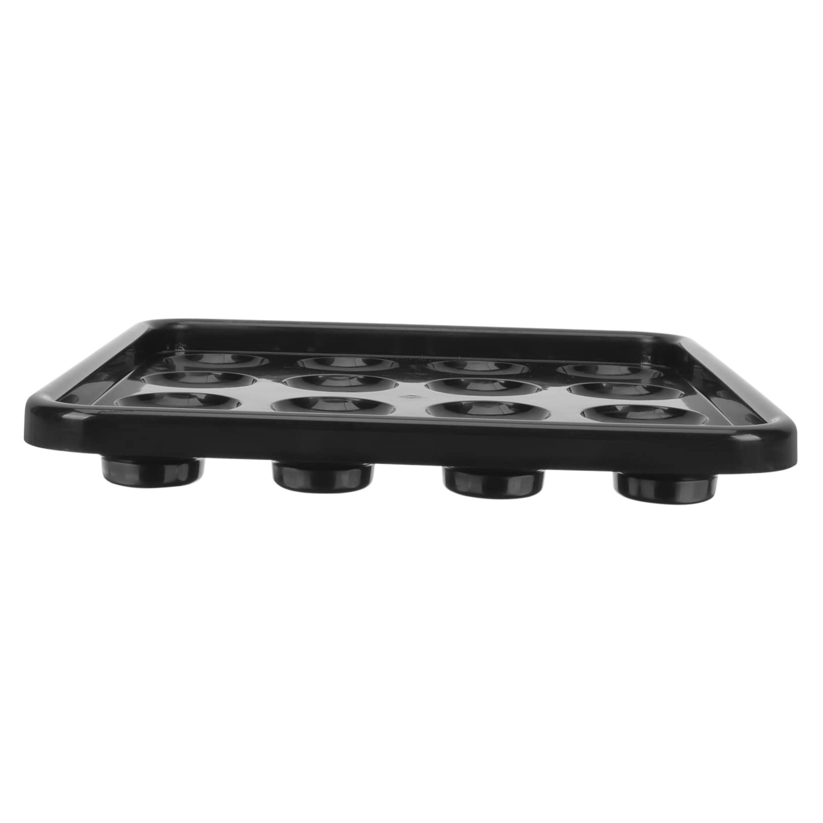 MUSISALY Billiard Pool Ball Tray Durable Sturdy Plastic Snooker Ball Holder for Storage