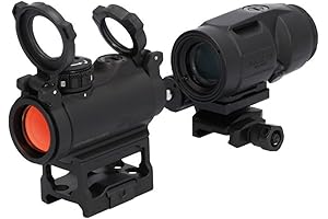 Red Dot Sight and Juliet3 Micro Magnifier Combo Kit: Enhanced Accuracy and Versatility