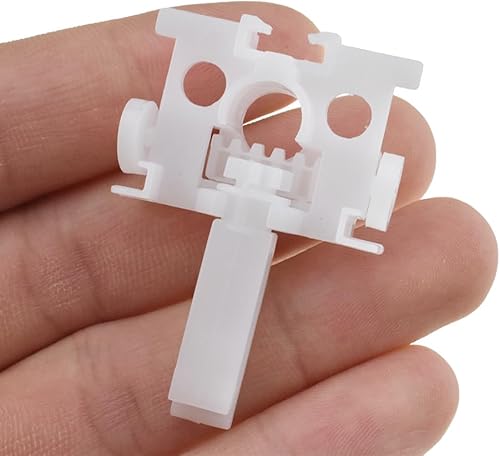 Acoeitl - Transportador de reparación de persianas verticales con vástago, kit de reparación de persianas verticales, piezas de repuesto, persianas