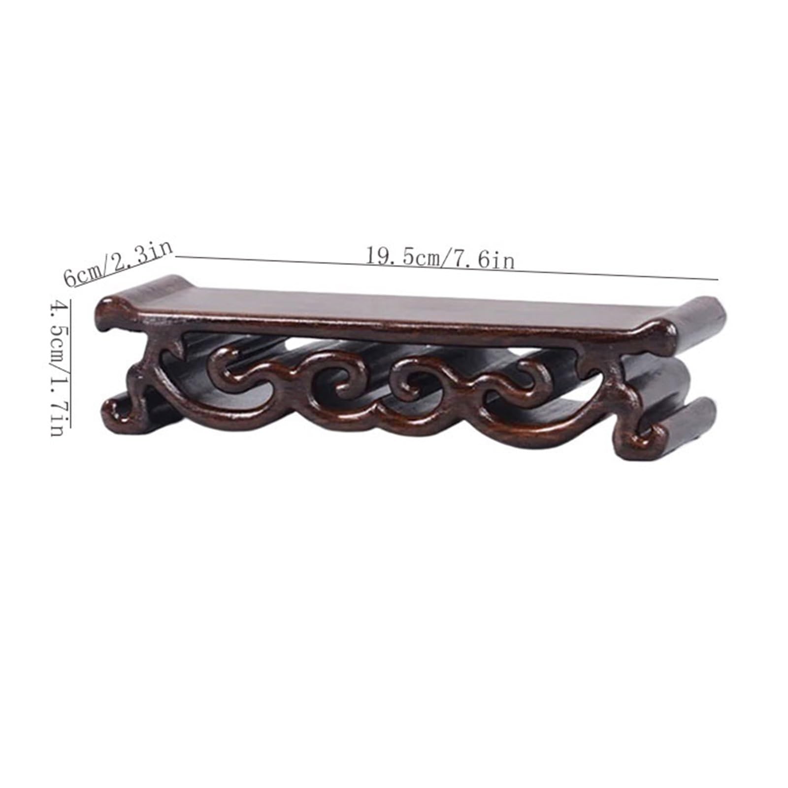 Basis für Präsentationsständer Chinesischen stil Holz Artcrafts Figuren Basis Hause Feng Shui Decoracion Stehen
