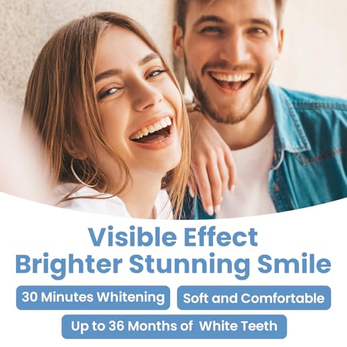 Image of BodyAccel Teeth Whitening Strips, 7 /14 Day Treatments, White Strips for Teeth Whitening, Residue-Free, Enamel Safe, Intensive Whitening, Rinse-Free (28 Count)