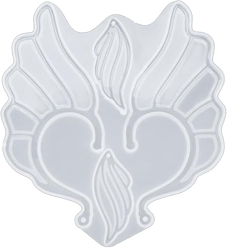 Miniatura 7 de Clips de oreja de elfo de resina epoxi, molde de silicona con alas de hadas, sin piercing, cubiertas de manguito de oreja, moldes de resina de