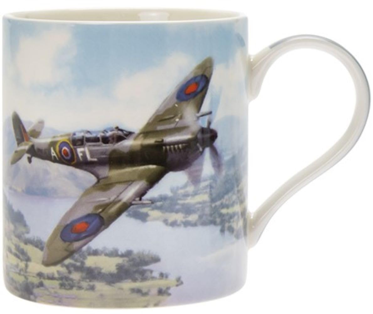 The Leonardo Collection British World War II Airplanes - Supermarine Spitfire Fine China Mug