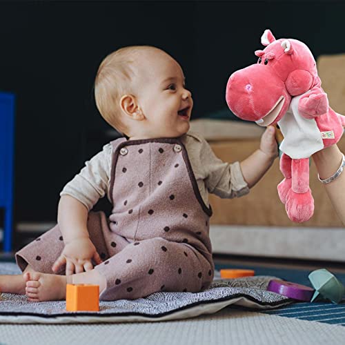 meias animais - Fantoche mão pelúcia - Com boca móvel aberta fantoche mão pelúcia para contar histór
