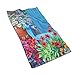 Produktbild tyui7 Frühling Sommer Blume Hand Handtuch Gesicht Handtuch Küche Küche Weiche Mikrofaser Strand Reisetuch 40x70cm für Pool Bad Spa Fitness Schwimmen