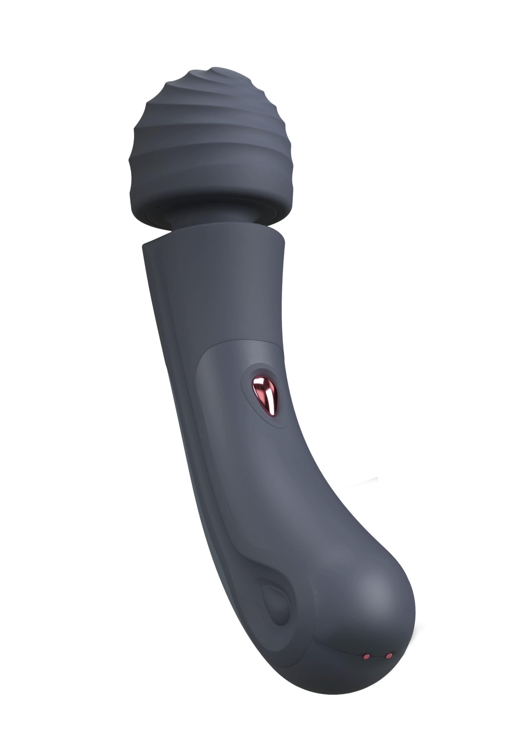 Oh! Wand Vibrator - erotischer Massage-Stab für verführerische Ganzkörper Massagen, zur präzisen Lustpunkt-Stimulation, in Schwarz