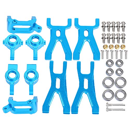 Kit suspension bras RC en métal bleu de haute précision pour voiture 1/18 A959 A969