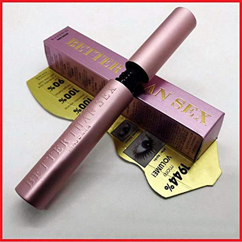 Miniatura 2 de FidgetGear - Máscara de maquillaje para ojos y cara mejor que sexo, color negro, impermeable, rosa, tubo