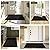 hicorfe Indoor Doormat,Front Back Door Mat TPR Backing Non Slip Mats 20"x31.5" Absorbent Resist Dirt Entrance Doormat Inside Floor for Entryway Washable Low-Profile (Black)