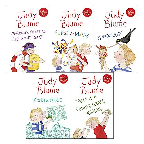 A BOX of FUDGE - JUDY BLUME [Scholastic Paperback Box Set of 5] (Fudge Series) - image 1