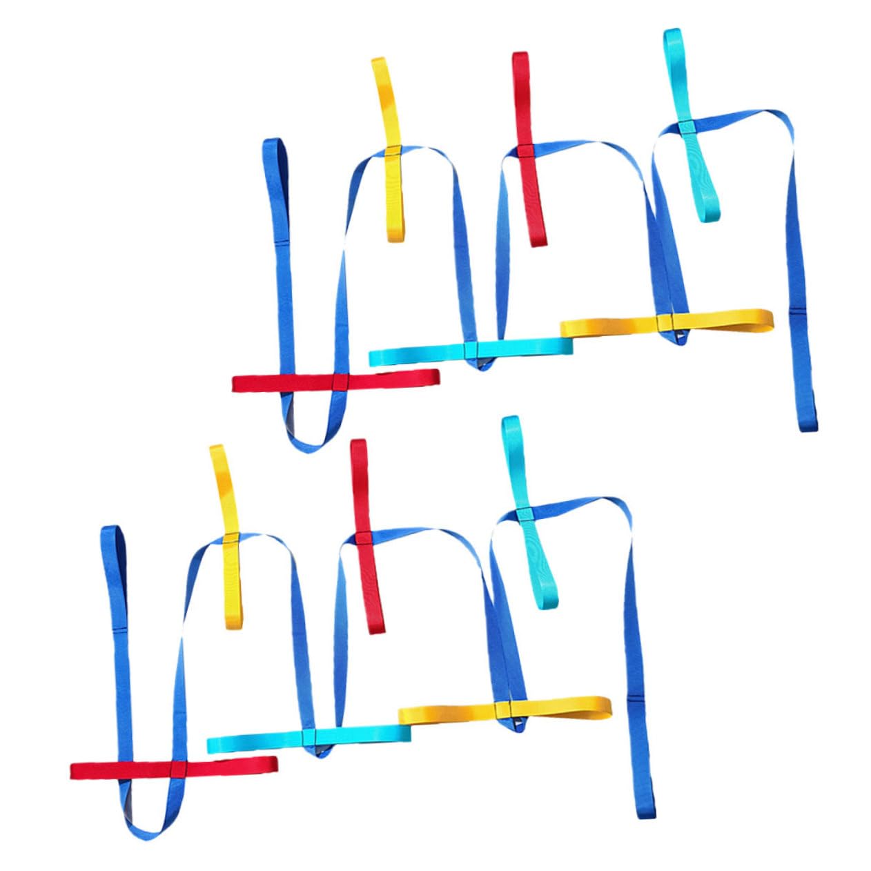 Cuerda de Tracción para Bebés y Niños Pequeños, Correa para Caminar Segura y Ergonómica, Color Rojo, 2 Piezas, Adecuado para Jardines de Infancia y Actividades al Aire Libre