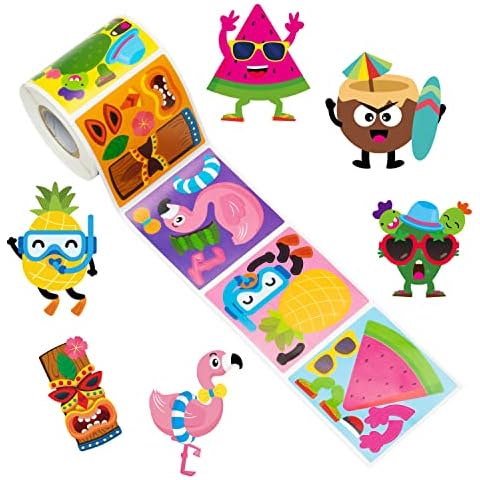 Pegatinas Hawaianas para hacer tu propio rollo de escenas Cover