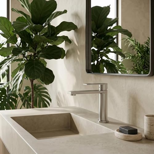 Robinet de salle de bain Rea en laiton pour une routine moderne