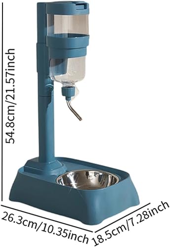 Miniatura 6 de Bebedero automático de agua para mascotas, dispensador de agua de pie para mascotas, fuente de bebidas portátil, cuenco para cachorros, hámsters,