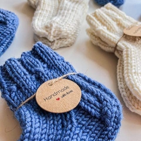 handmade baby socks