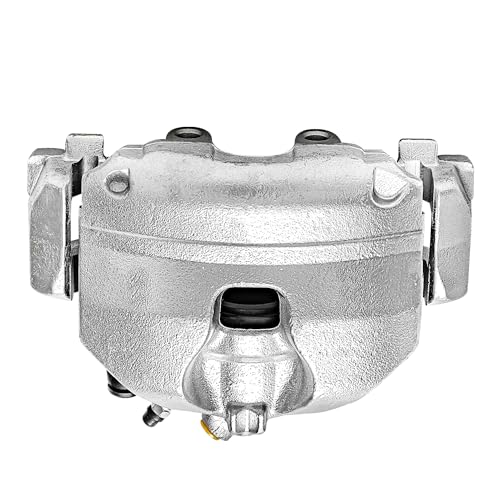 Image of Detroit Axle - Front Left Brake Caliper for Ford Escape Focus | Transit Connect Lincoln MKC, Driver Side Brake Caliper w /Bracket Replacement