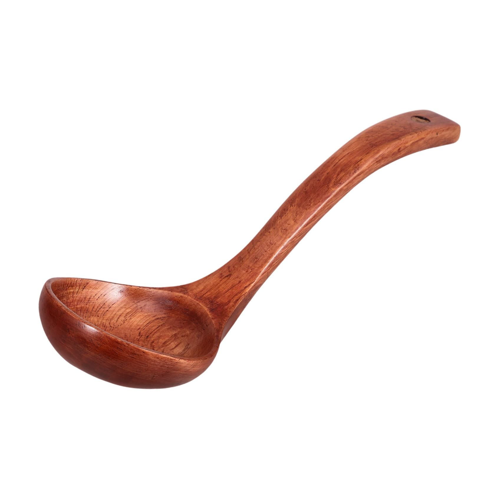 5piezas Cuchara De Madera Para Mango De Utensilio De Cocina Ergonómico Para Guisos Accesorio De Madera Natural Para